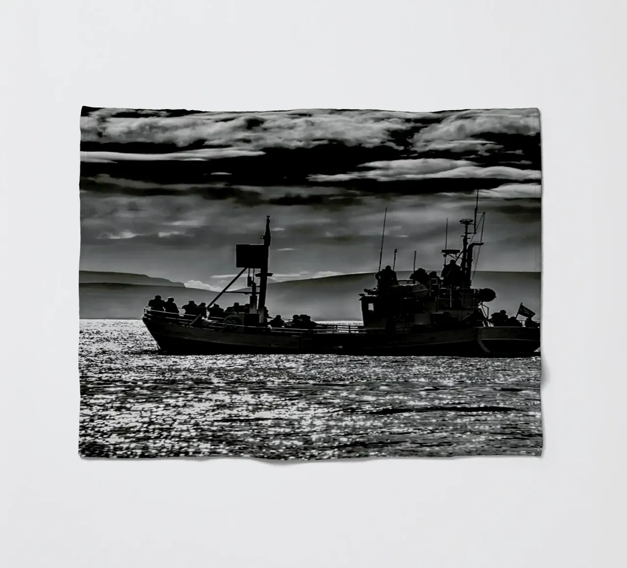 Fischerboot Fleecedecke von anderm