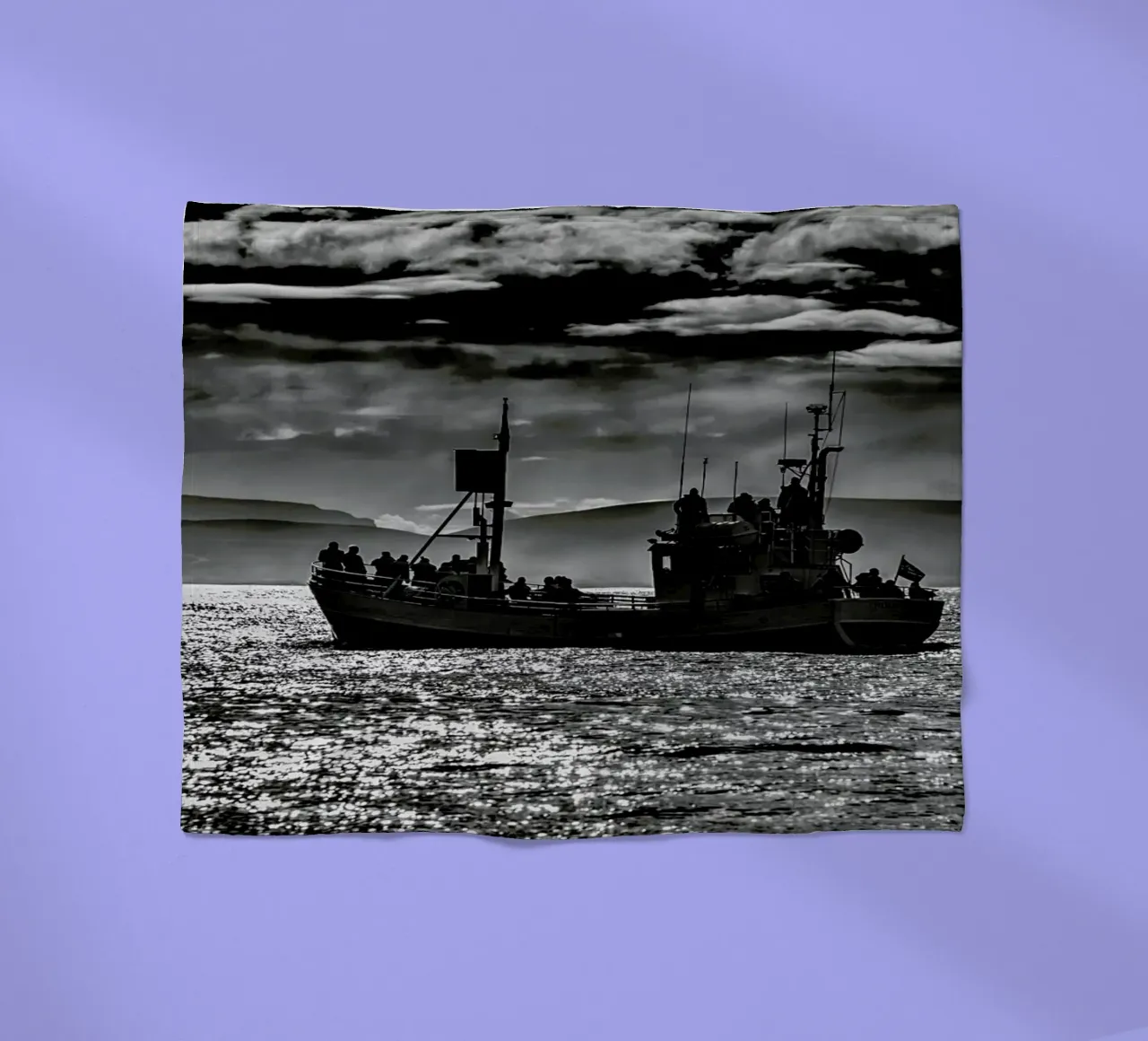 Fischerboot Fleecedecke von anderm