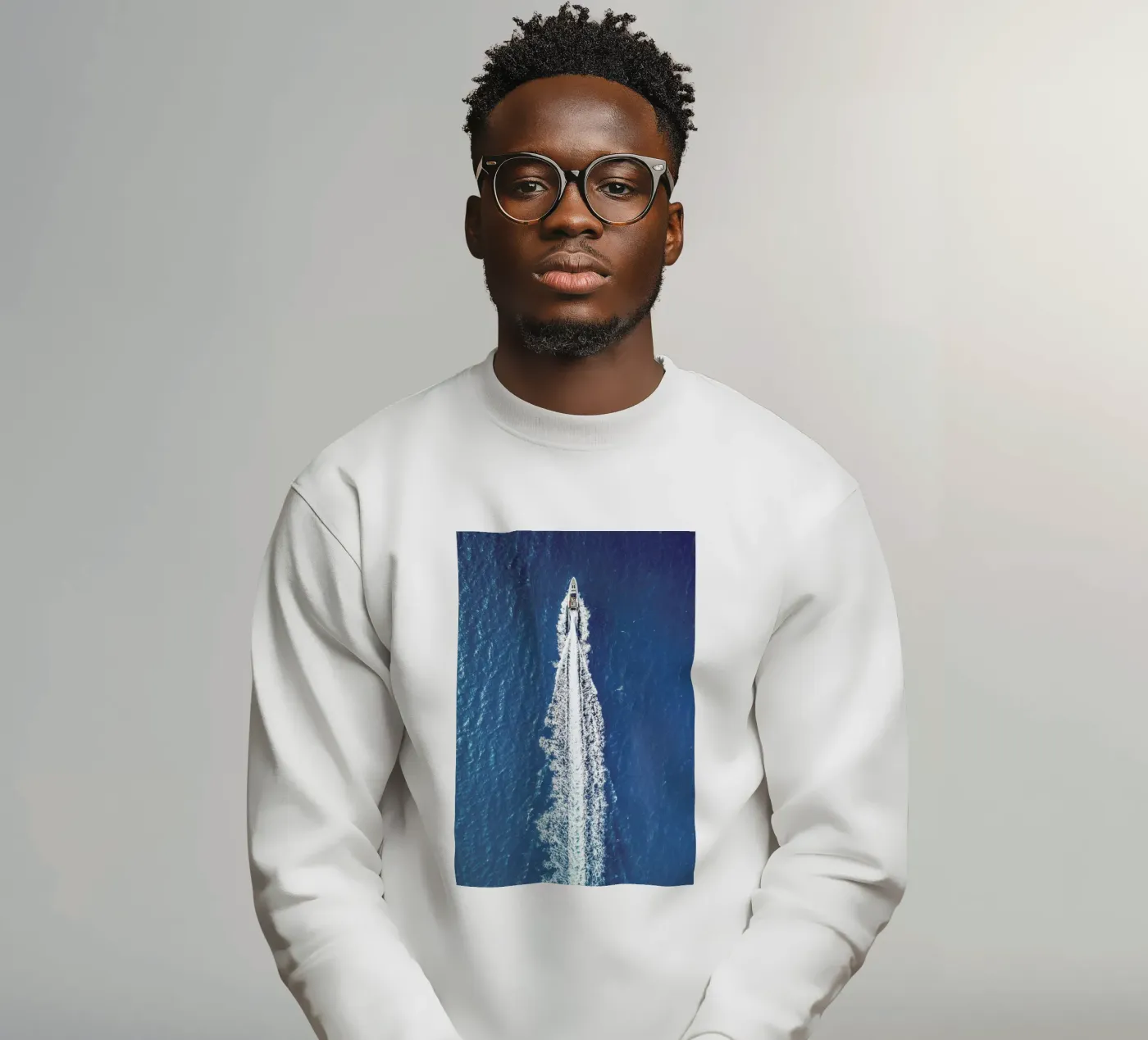 Rocket sweatshirt by ROBERTO H