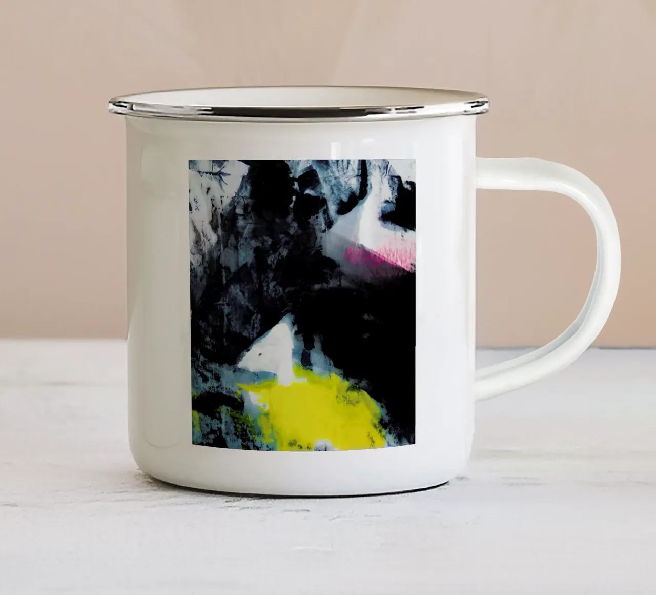 Melt Series 02 tazza in smalto da Mala Alani
