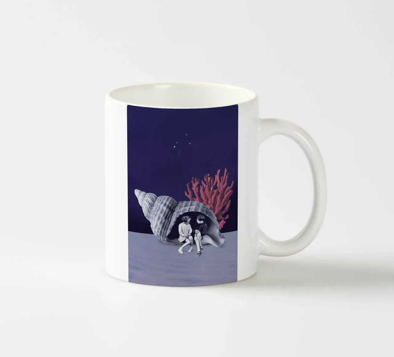 Can You Hear the Ocean? tazza in ceramica da Maarten Léon