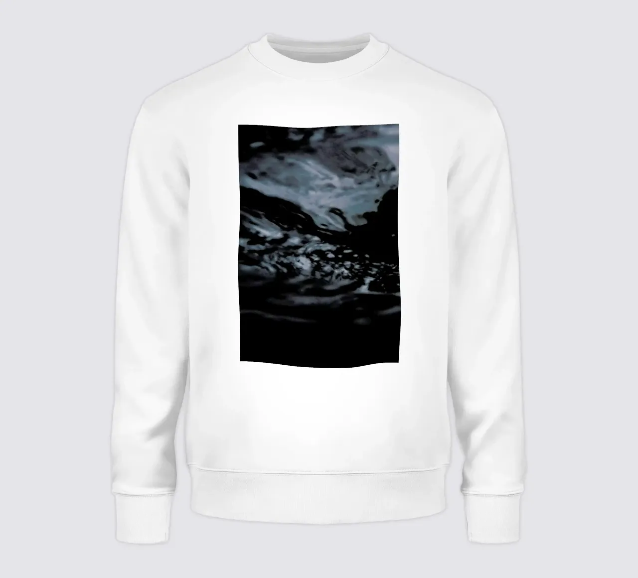 Water Pattern 4 Sweatshirt von Chris Abatzis