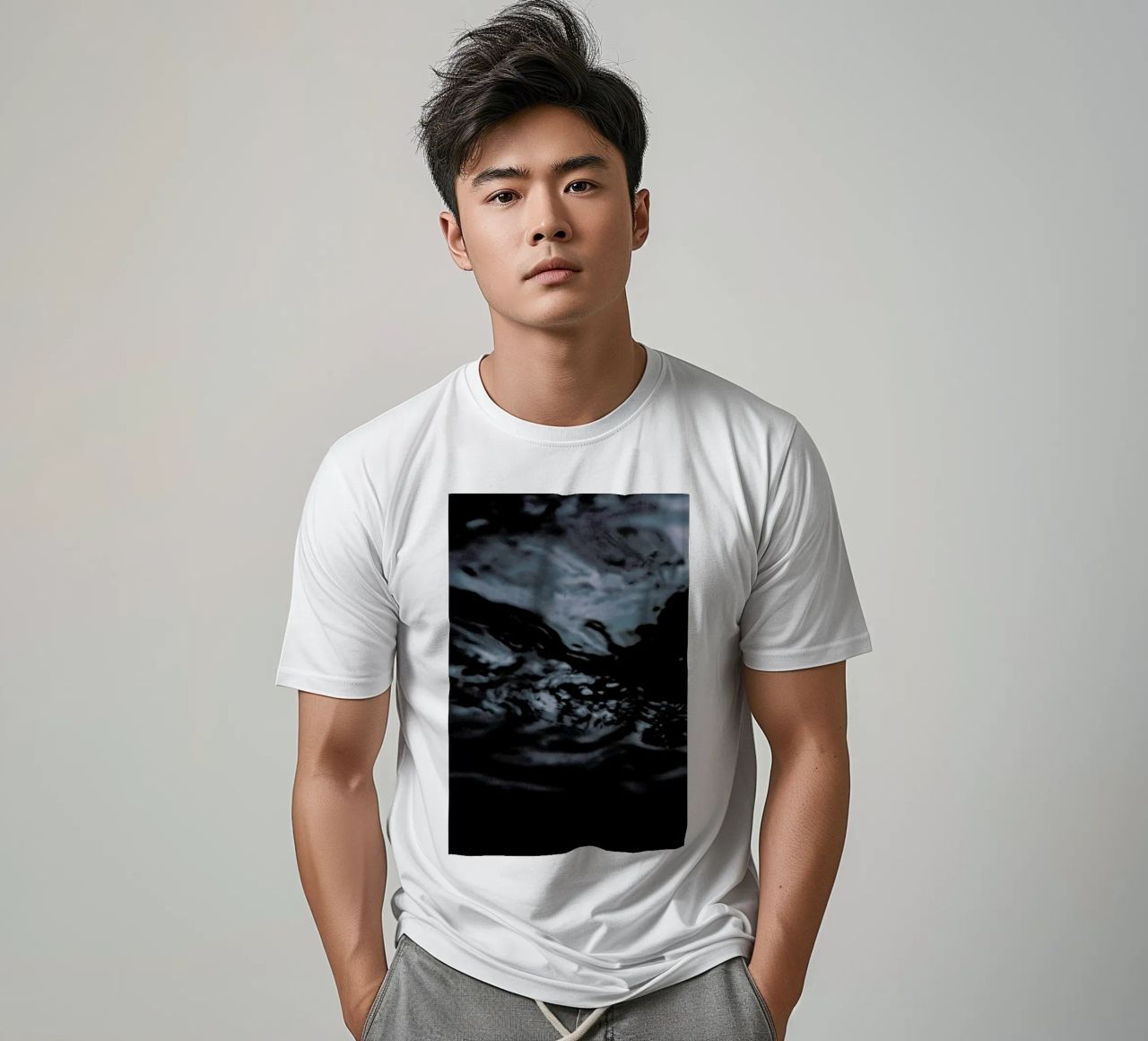 Water Pattern 4 t-shirt da Chris Abatzis