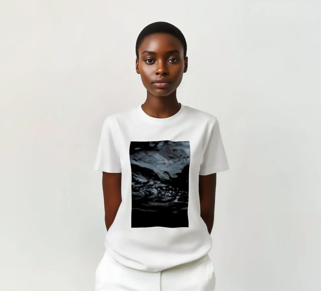 Water Pattern 4 t-shirt by Chris Abatzis
