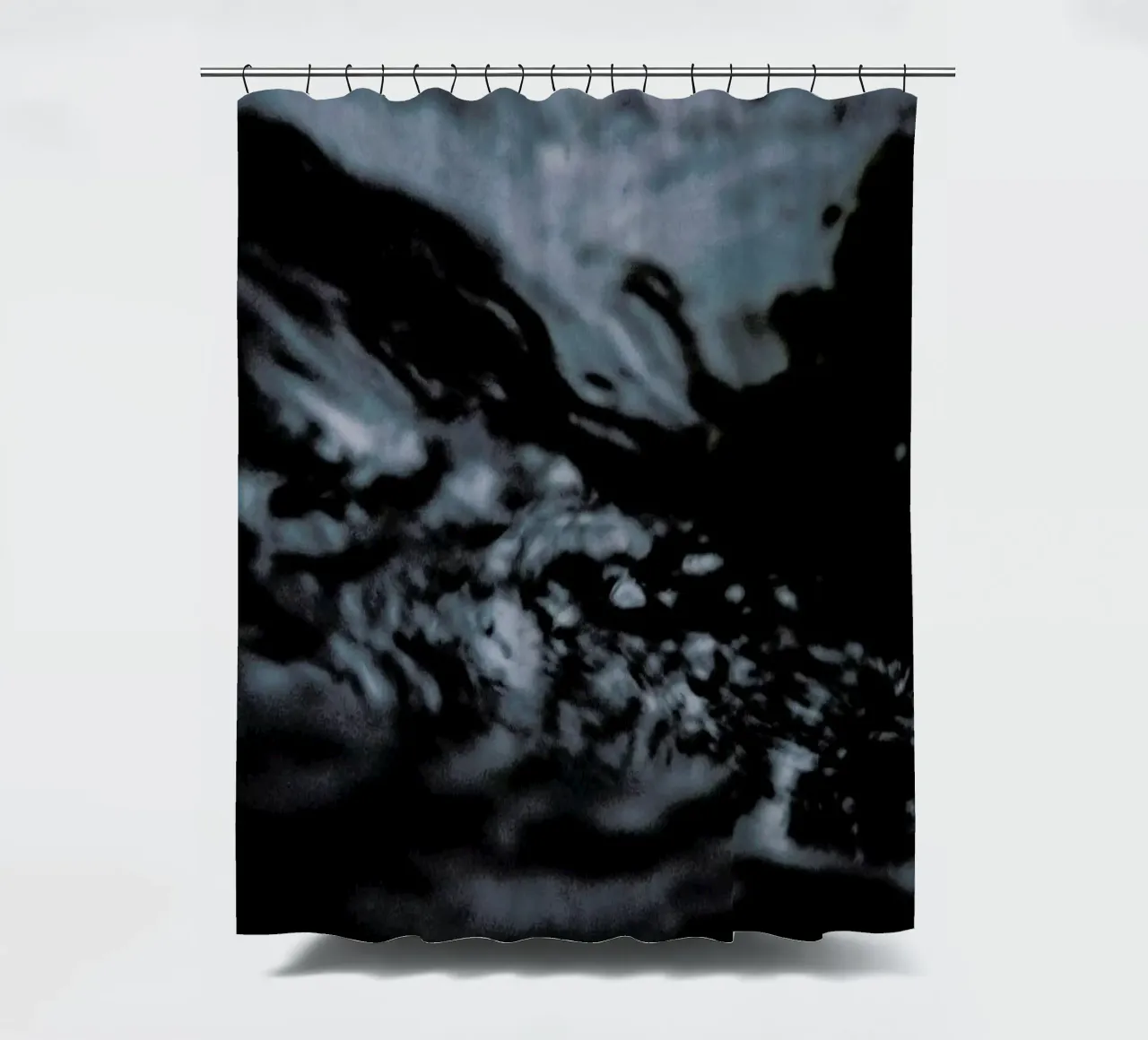 Water Pattern 4 Duschvorhang von Chris Abatzis