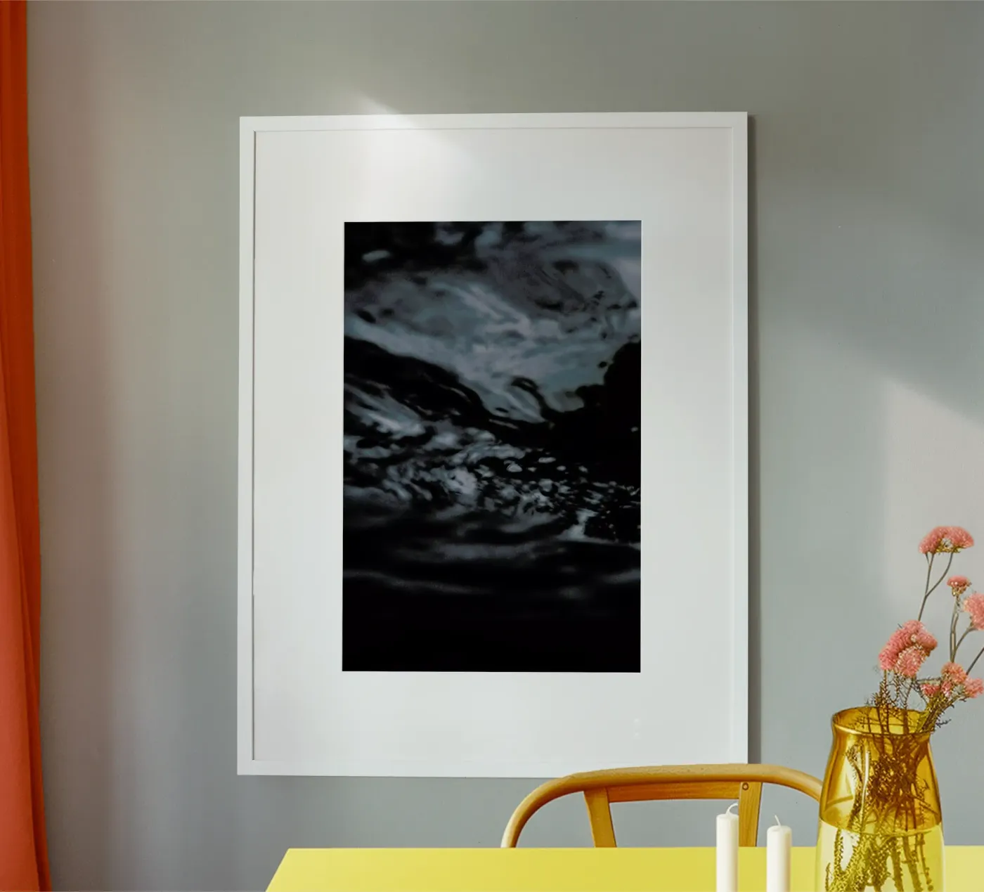 Water Pattern 4 poster van Chris Abatzis