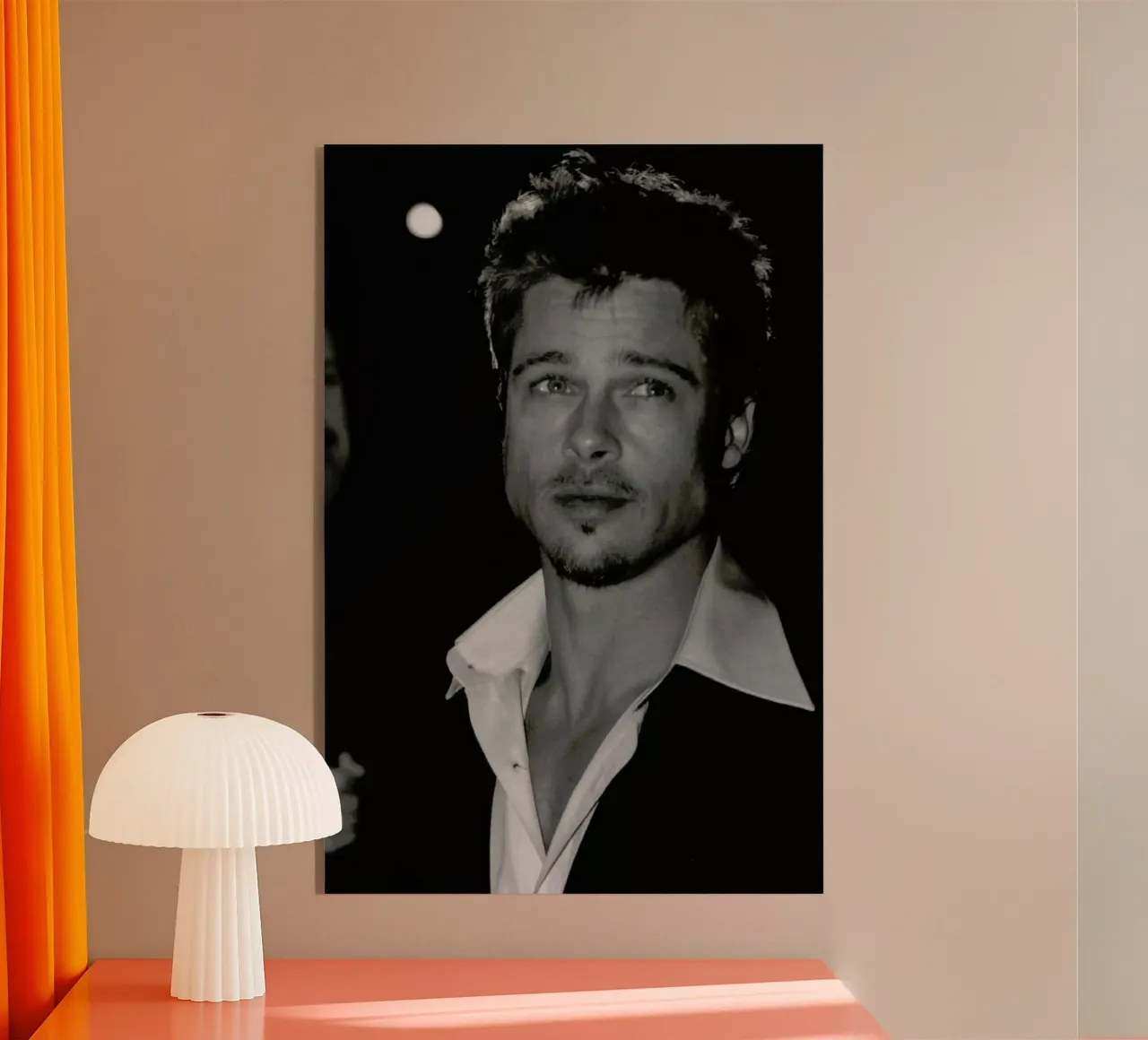Brad Pitt plexiglass da Gallery Print and Art Limited