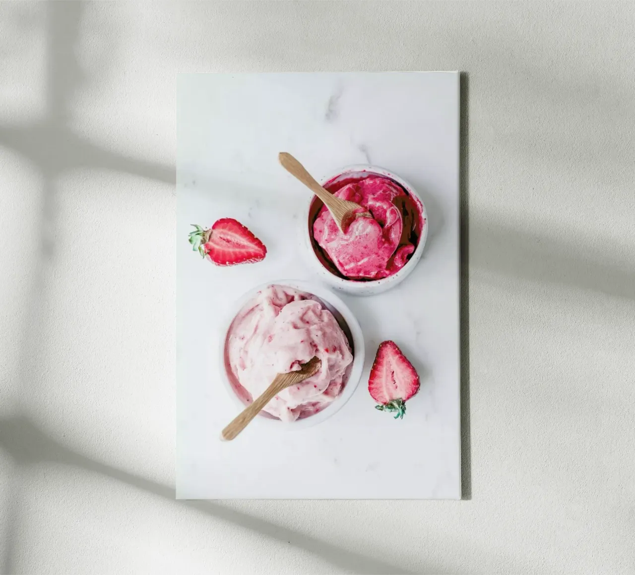 Nicecream tela con Cornice a cassetta da Eat this