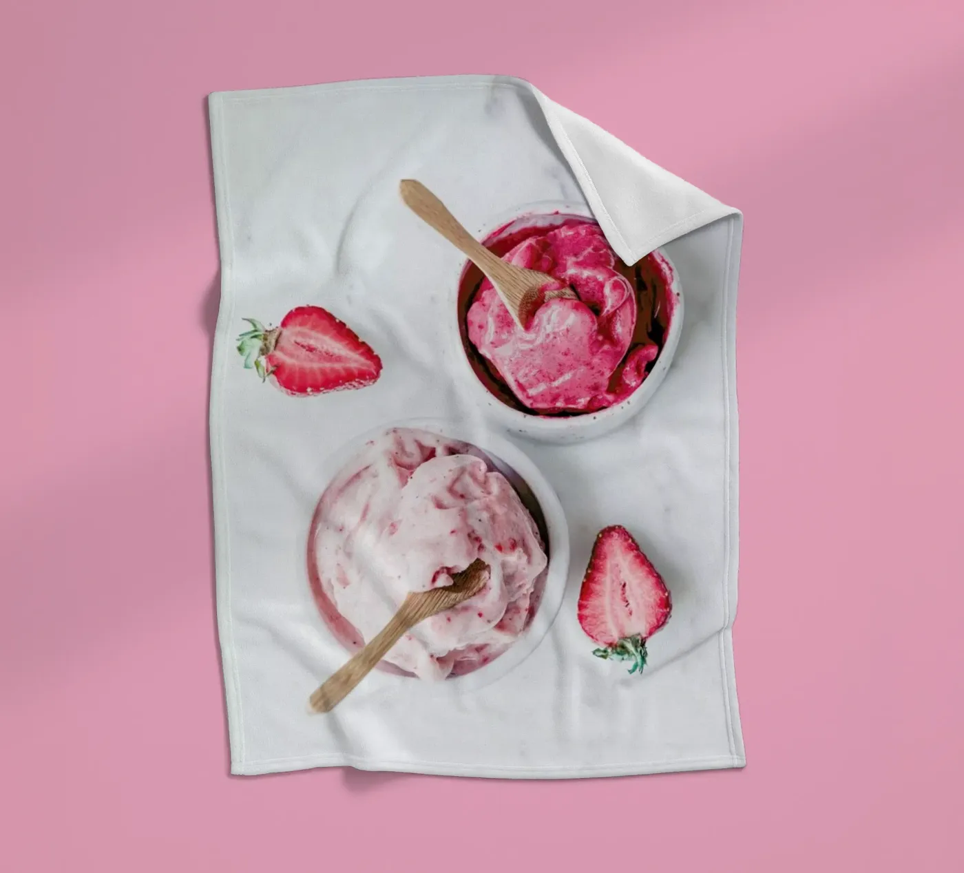 Nicecream Fleecedecke von Eat this
