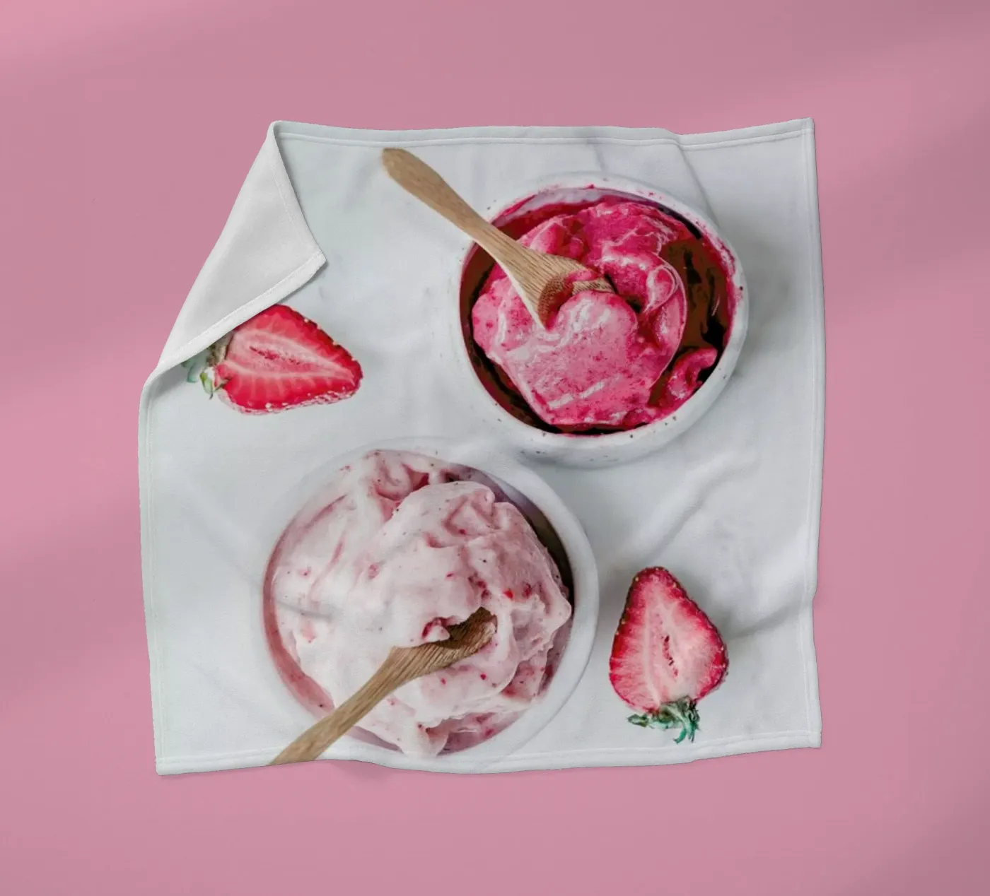 Nicecream Fleecedecke von Eat this