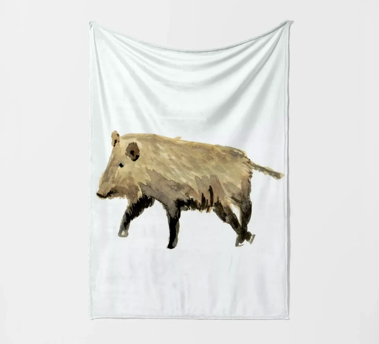 Boar Fleecedecke von Farina Kuklinski
