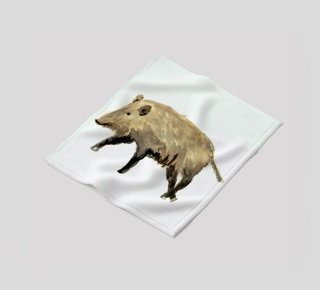 Boar Fleecedecke von Farina Kuklinski
