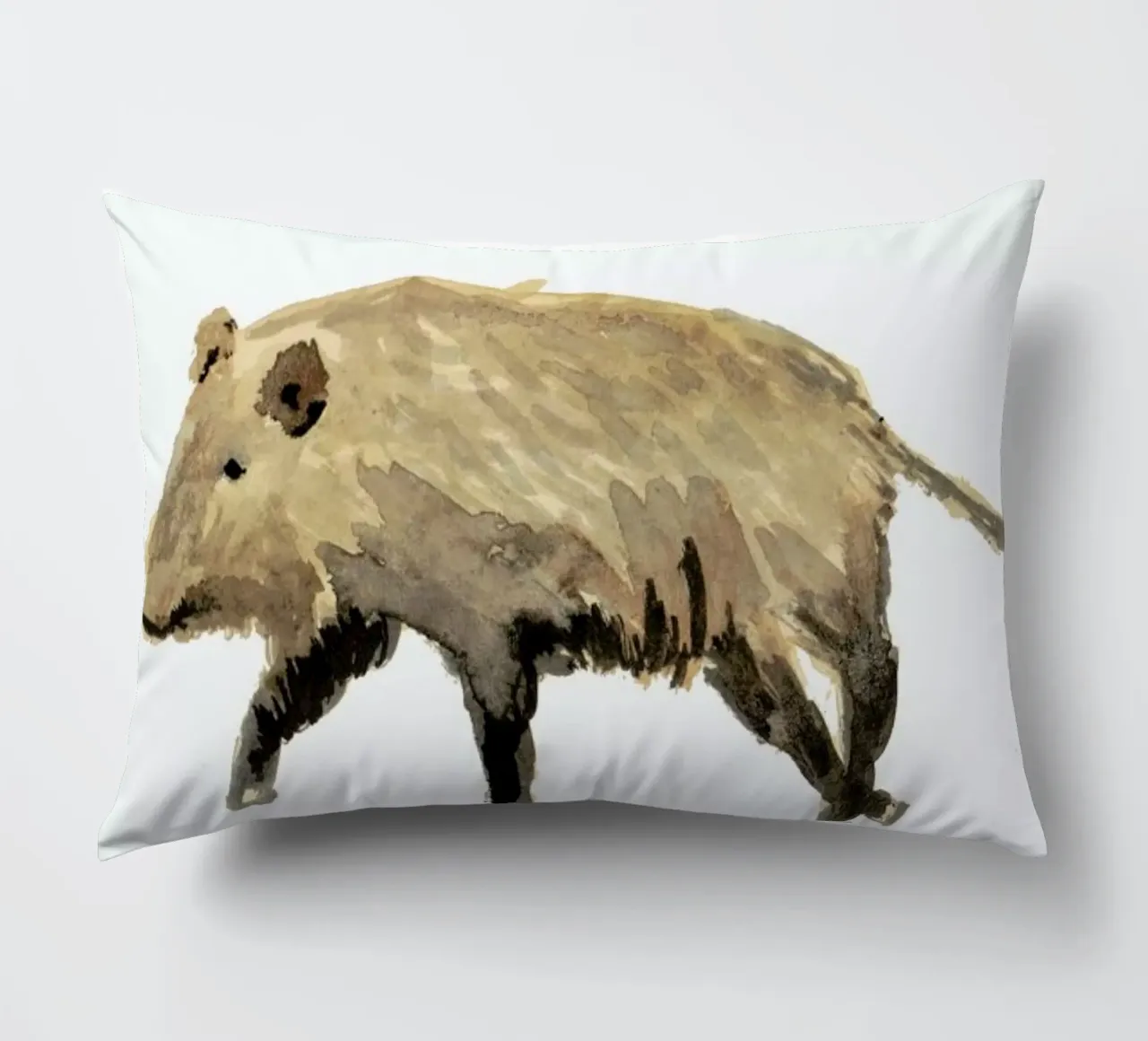 Boar Kissen von Farina Kuklinski