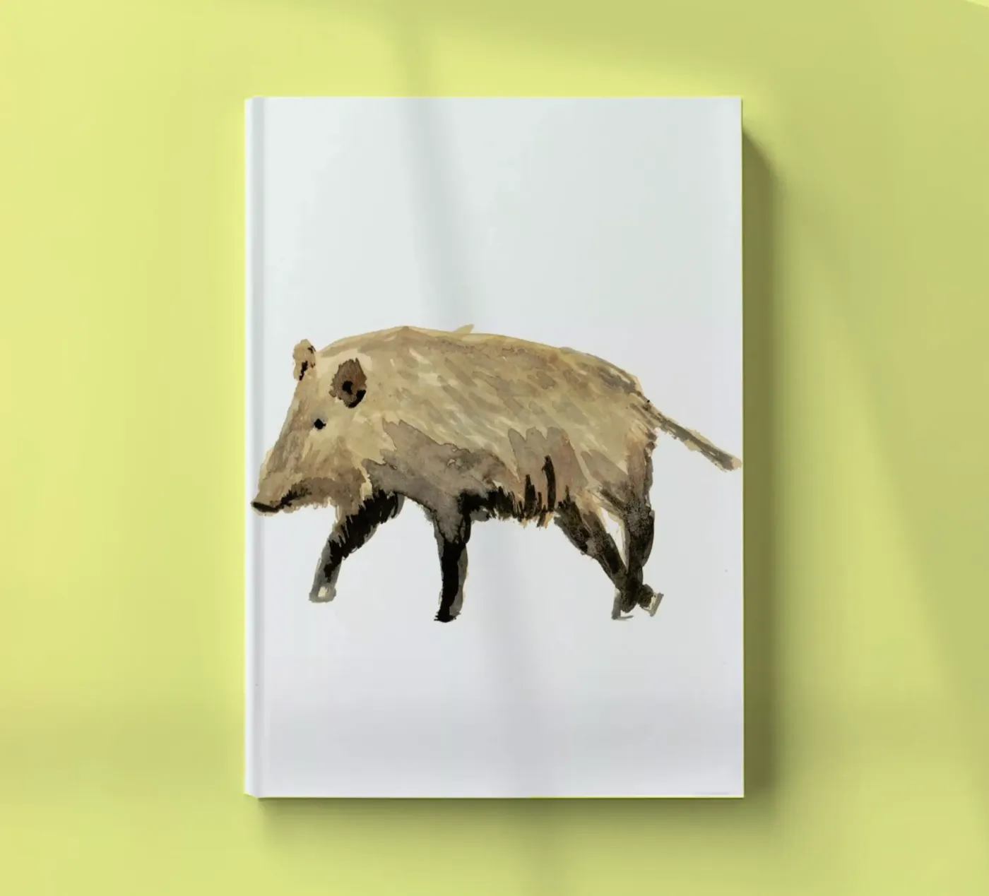 Boar notebook by Farina Kuklinski