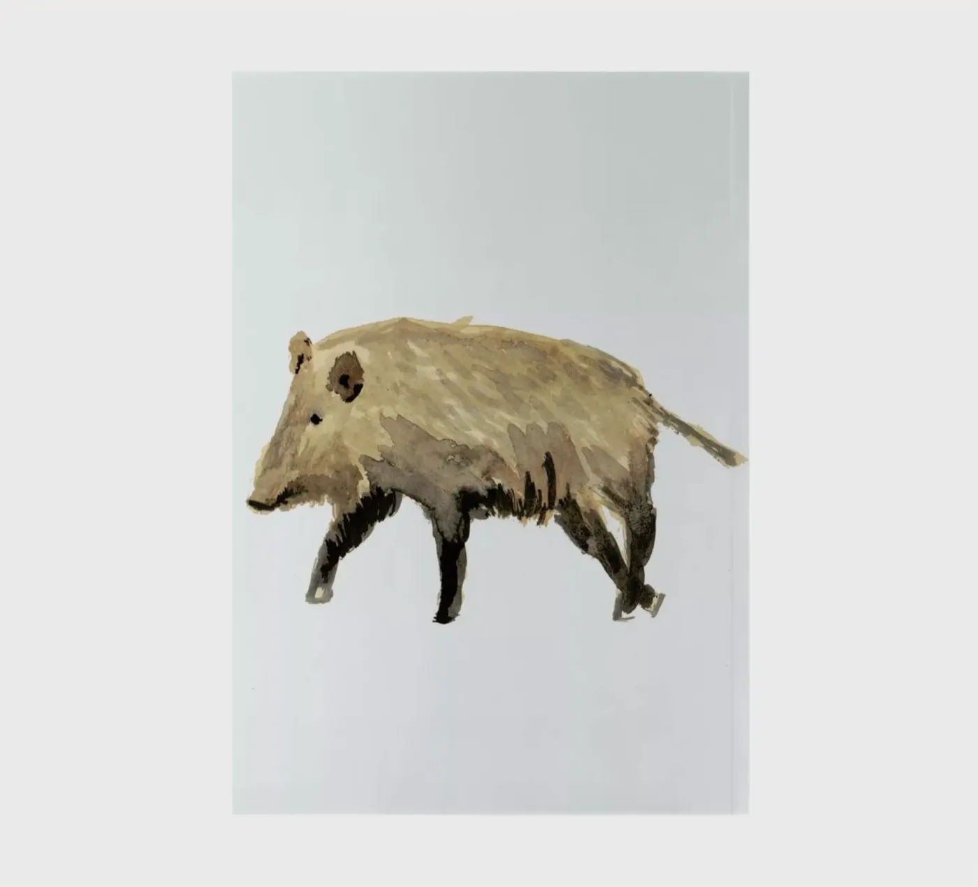 Boar notebook by Farina Kuklinski