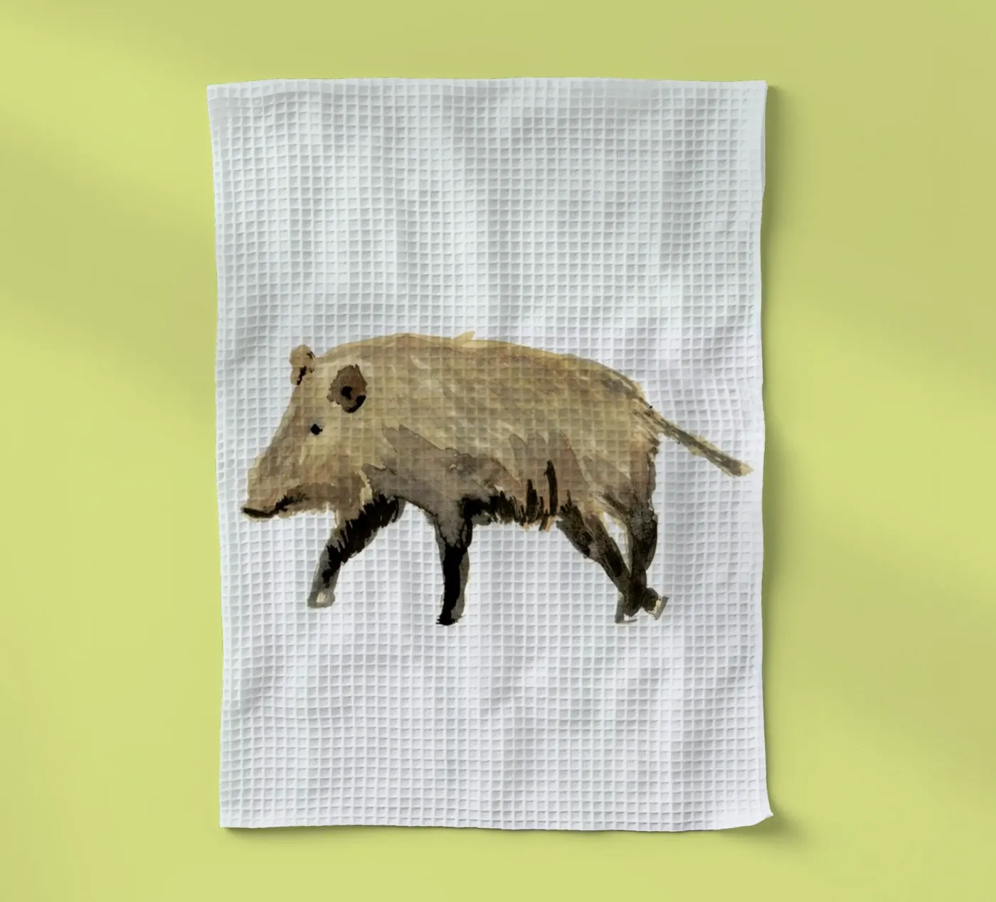 Boar Geschirrtuch von Farina Kuklinski