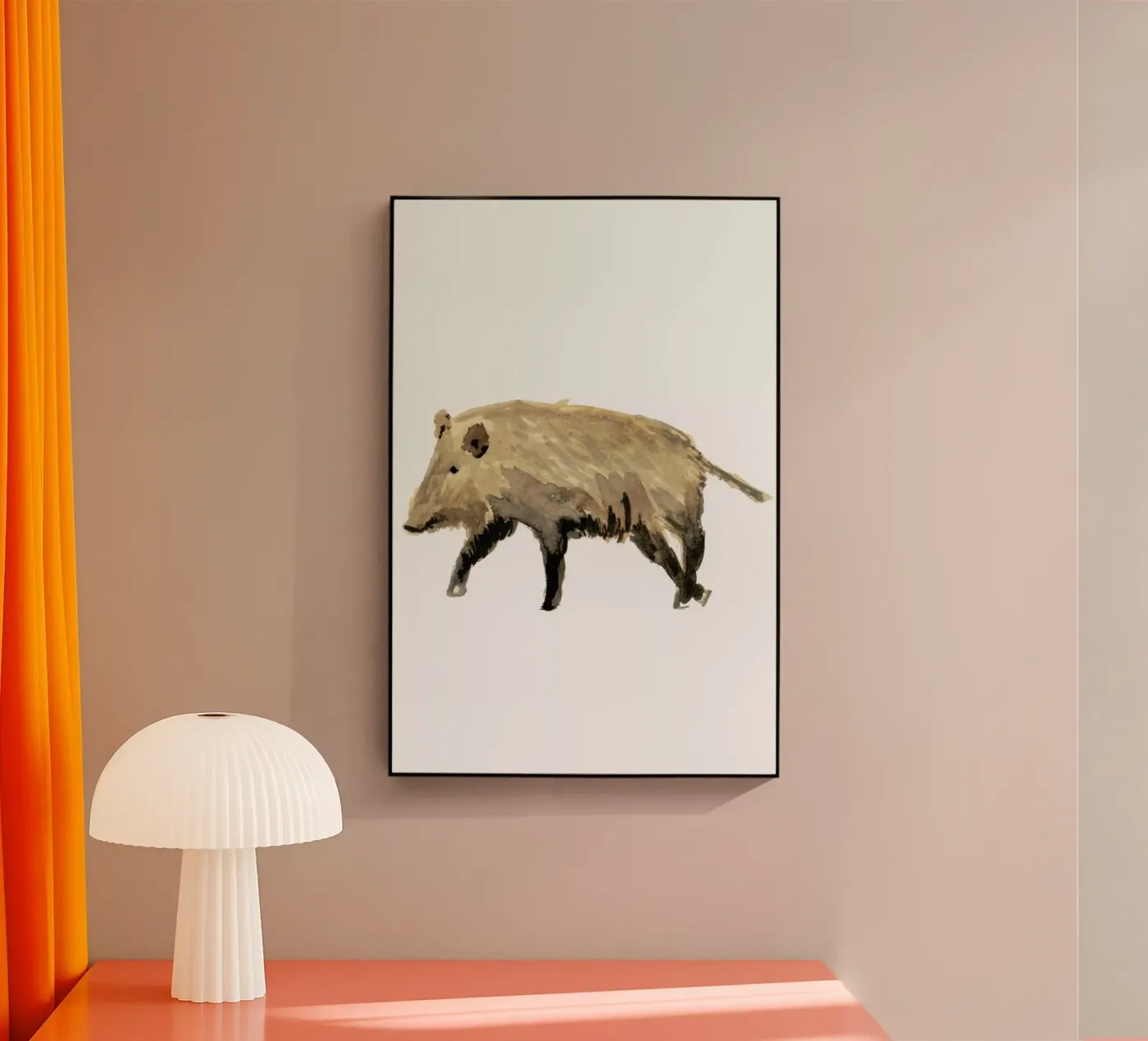 Boar plexiglas de Farina Kuklinski
