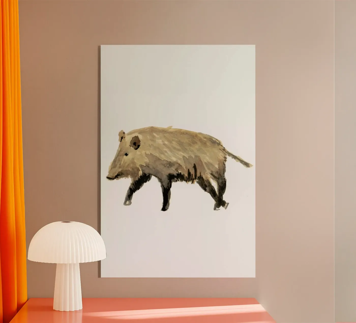 Boar plexiglas de Farina Kuklinski