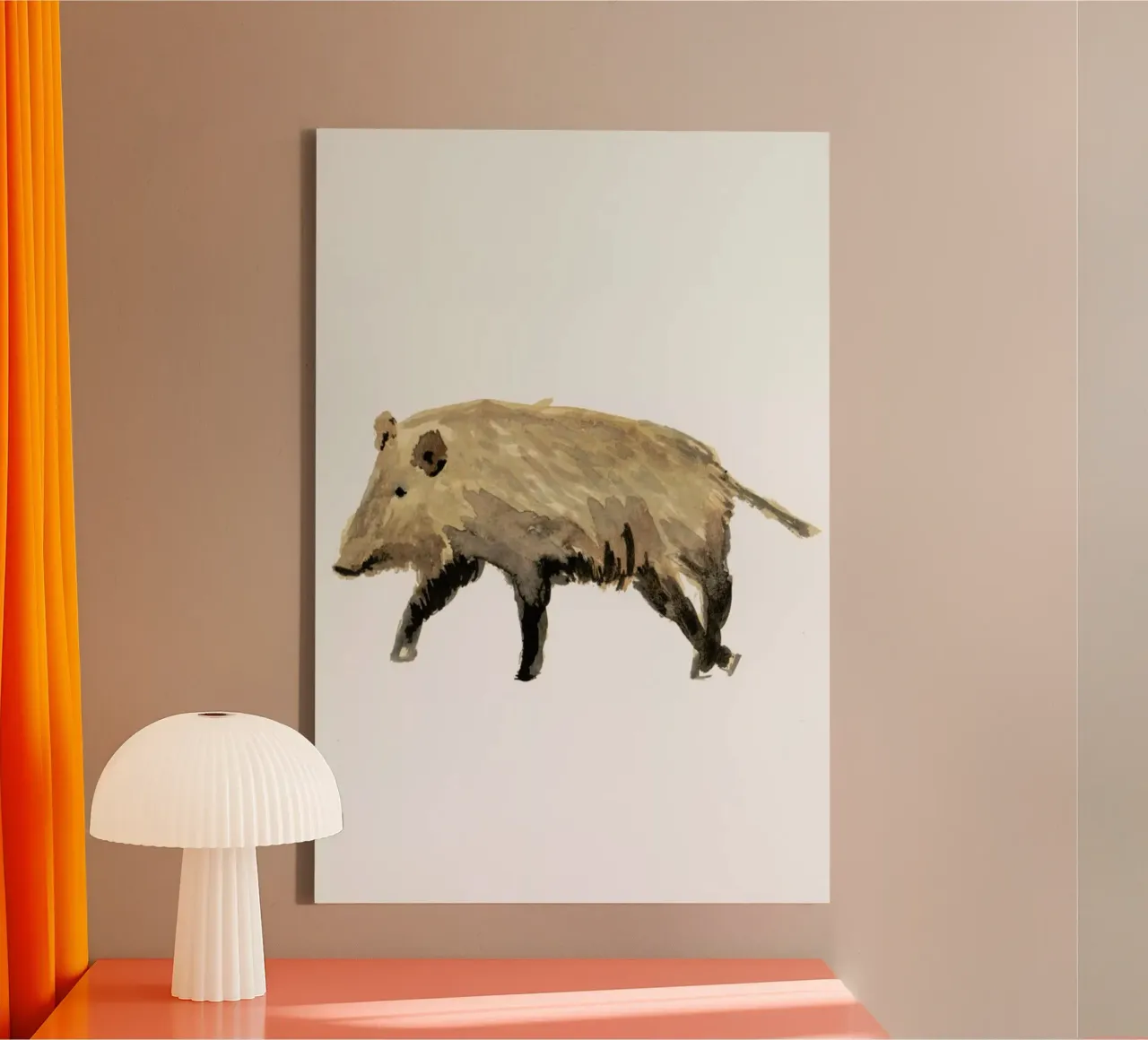 Boar product.type.leinwand common.byCreator Farina Kuklinski