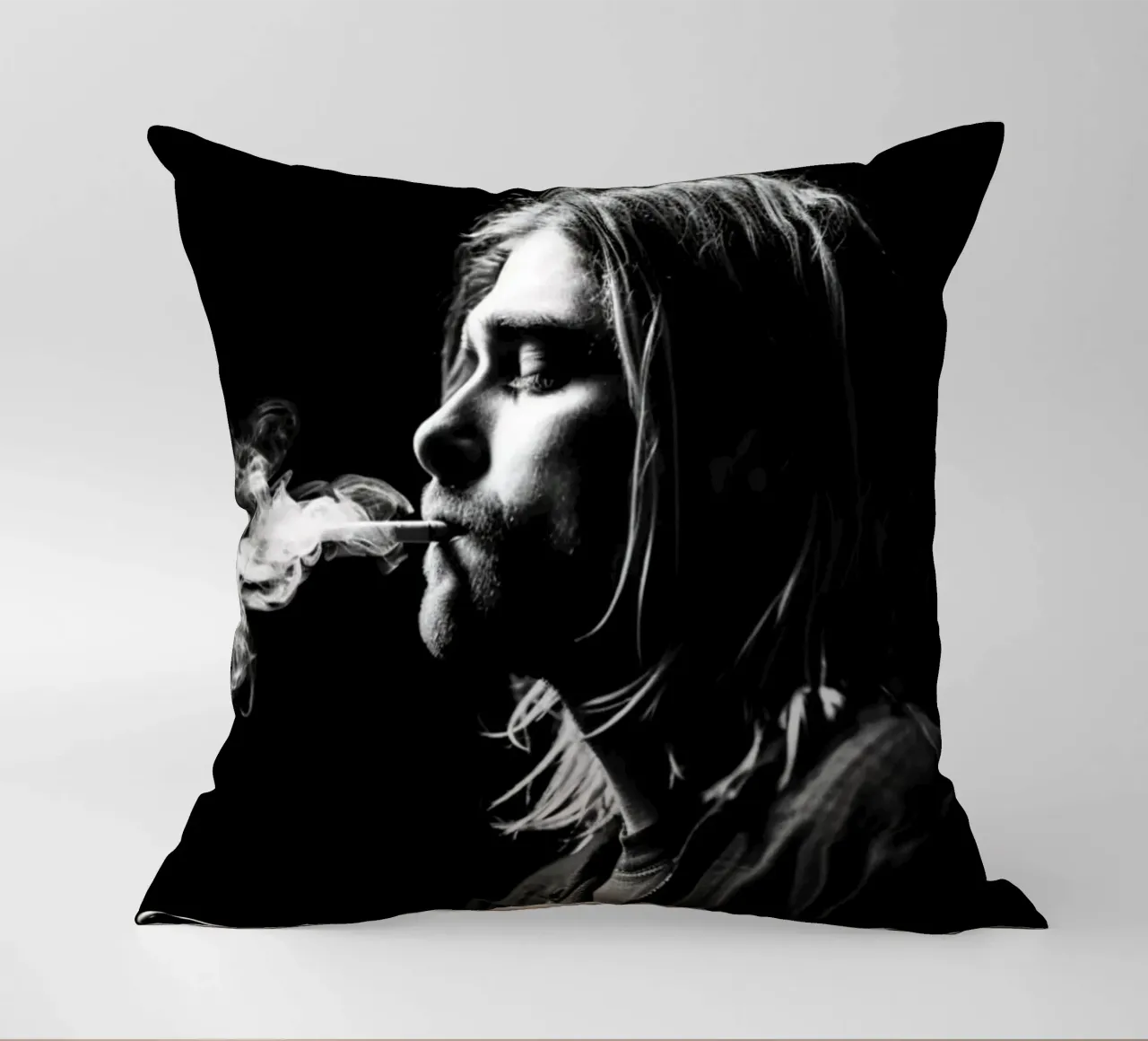 Smoking Kurt Cobain - NIRVANA cuscino da avissta
