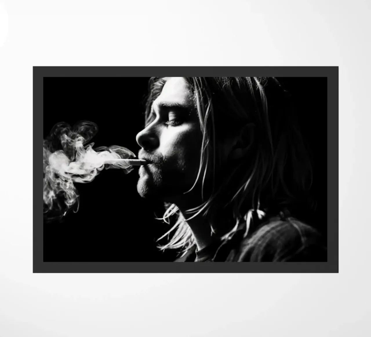 Smoking Kurt Cobain - NIRVANA zerbino da avissta