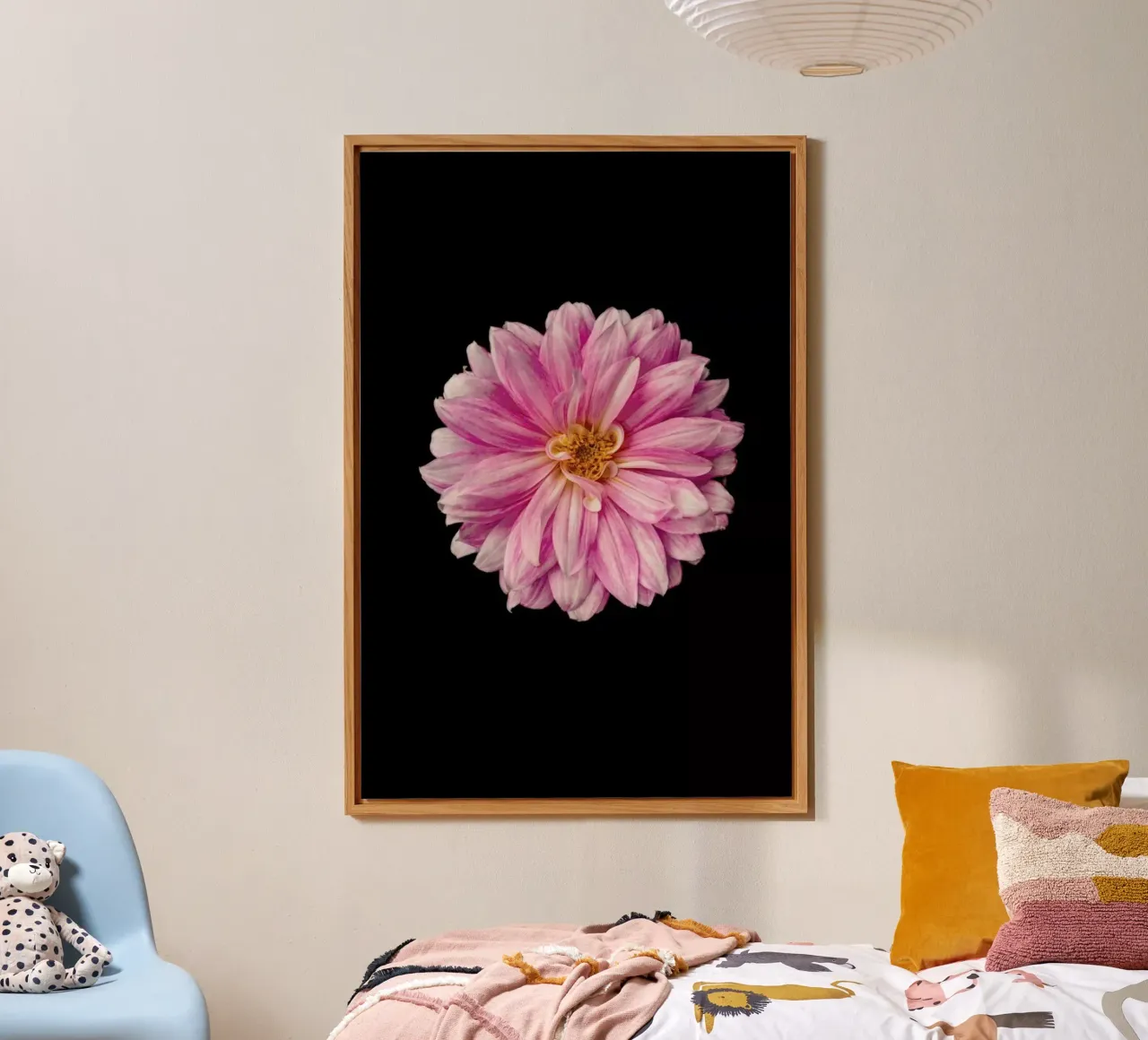 Romantic Dahlia alluminio dibond da Curious Collections by Marielle Leenders