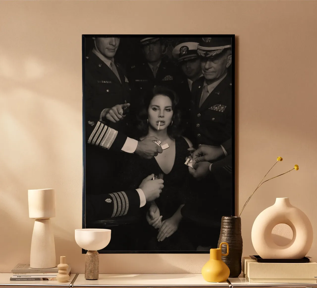 Iconic from lana del rey poster con telaio in plastica da avissta