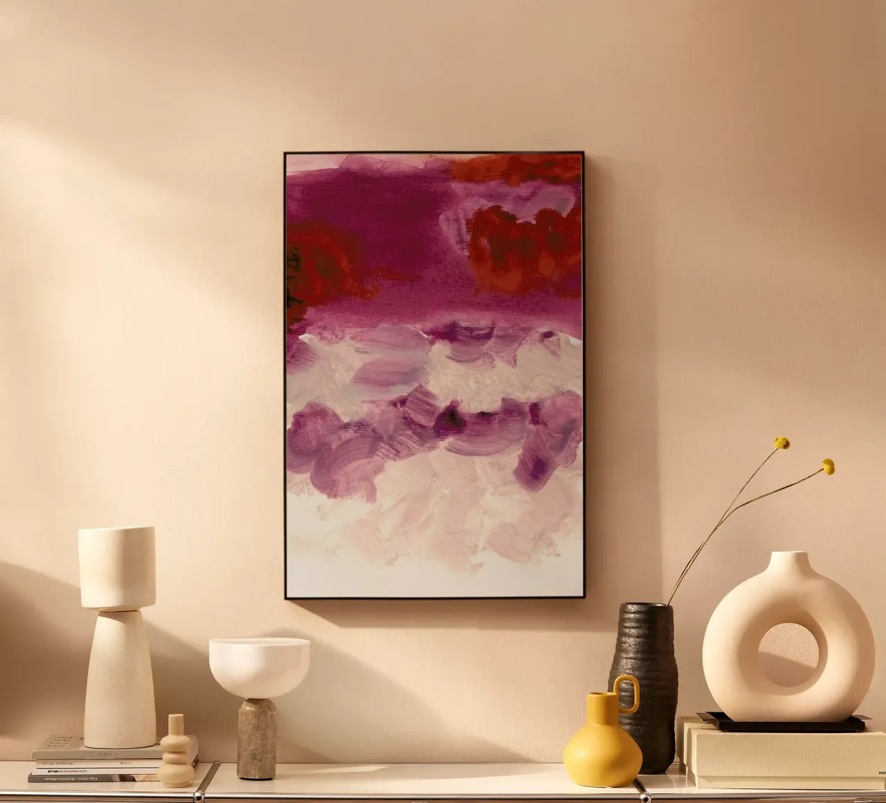 Abstract Painting  XVIII pannello forex da IRIS LEHNHARDT FINE ART