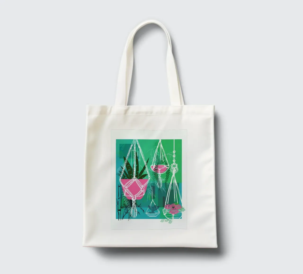 House of Plants 1 borsa in juta da Rocket68