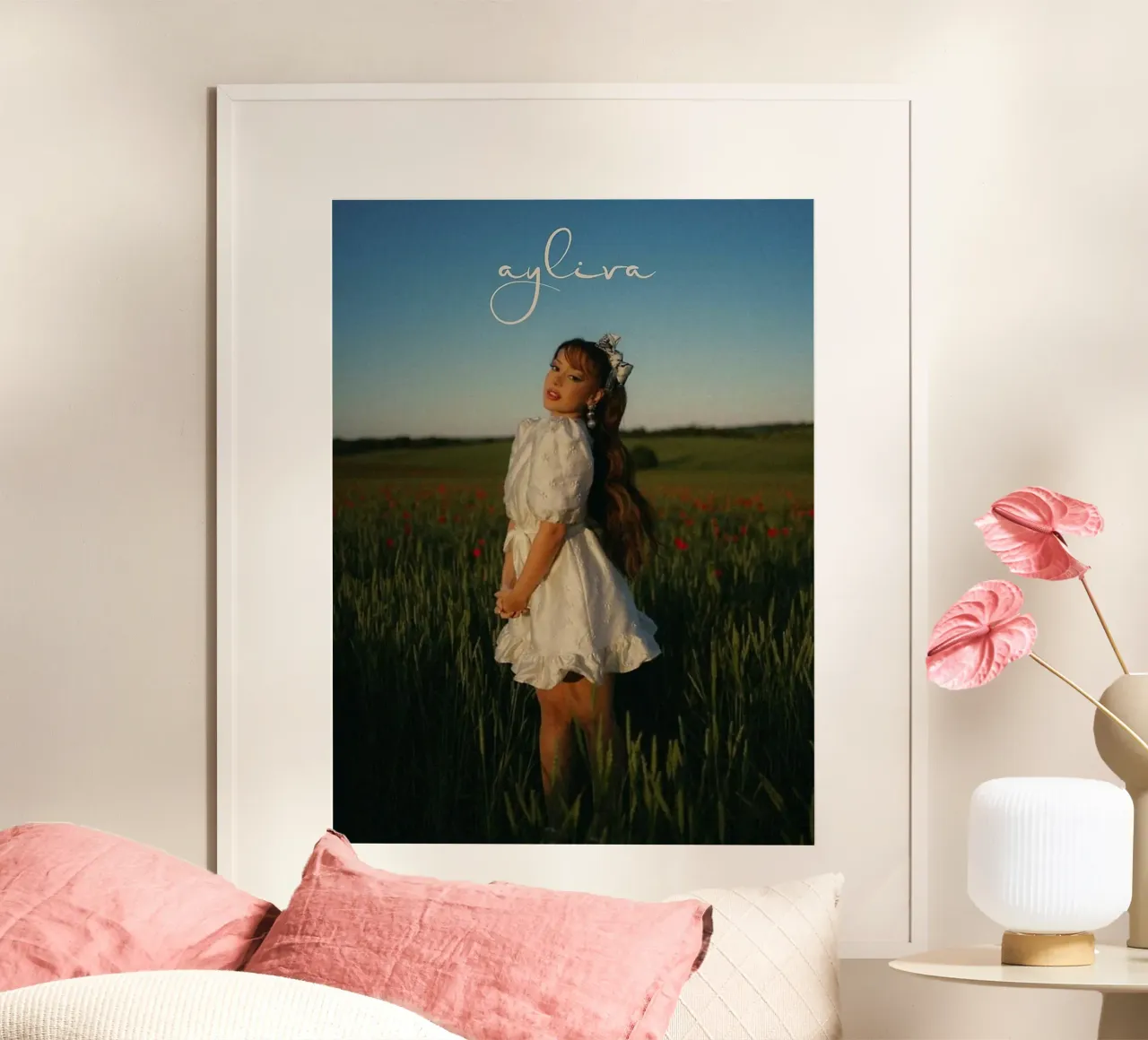 AYLIVA beautiful poster con telaio in plastica da avissta