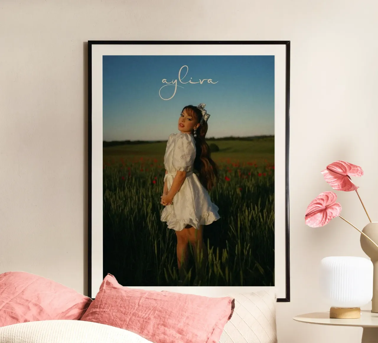 AYLIVA beautiful poster con telaio in plastica da avissta