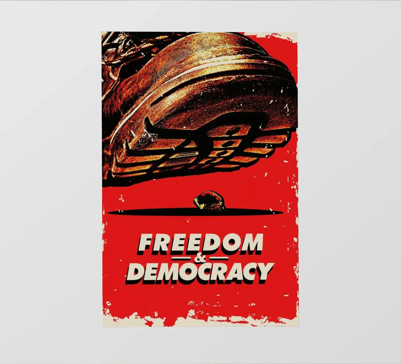 Freedom & Democracy pellicola backlit da The Sound of Applause