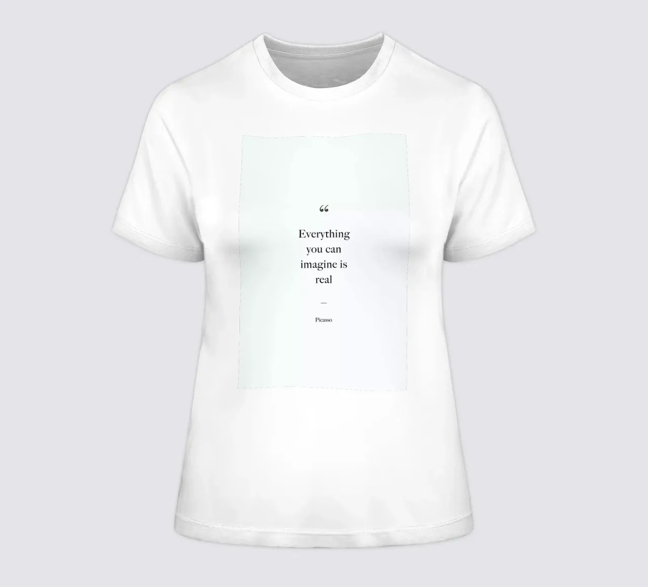Everything You Can Imagine Is Real t-shirt da donna da Studio One