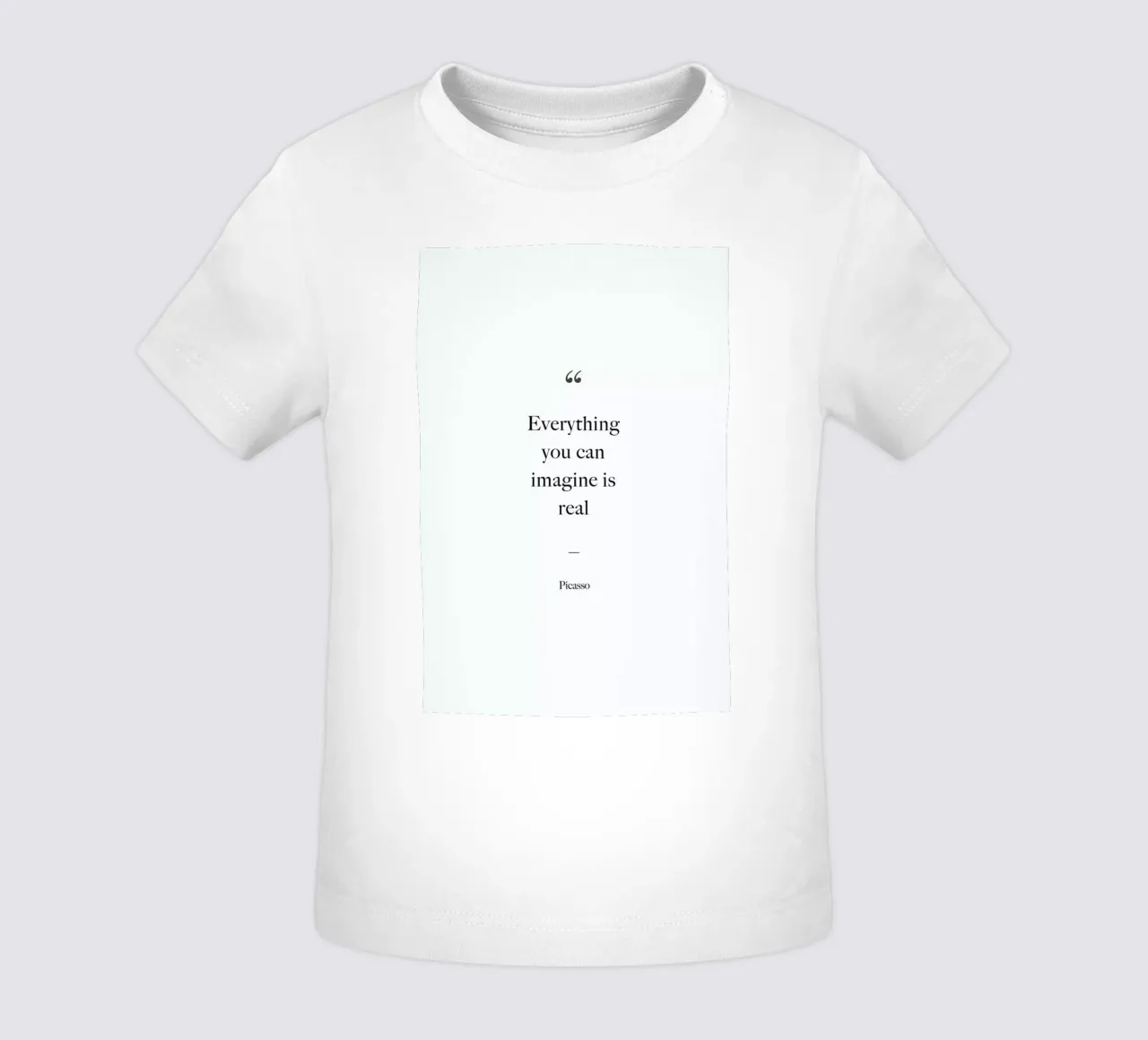 Everything You Can Imagine Is Real maglietta neonato da Studio One