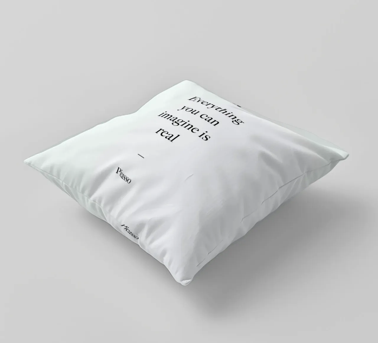 Everything You Can Imagine Is Real cuscino da Studio One