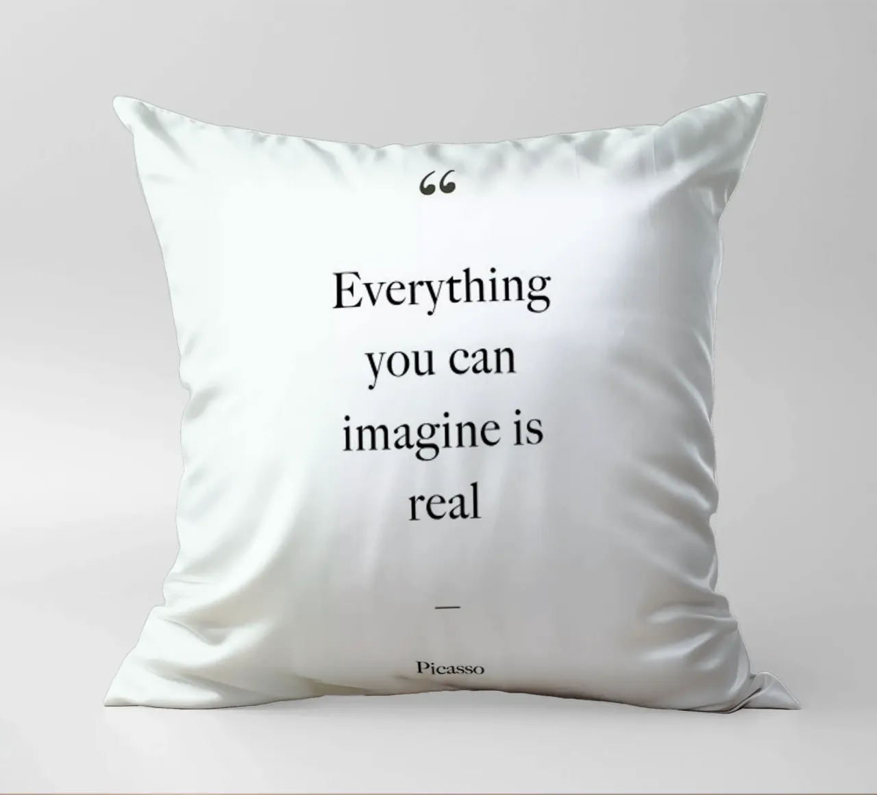 Everything You Can Imagine Is Real cuscino da Studio One