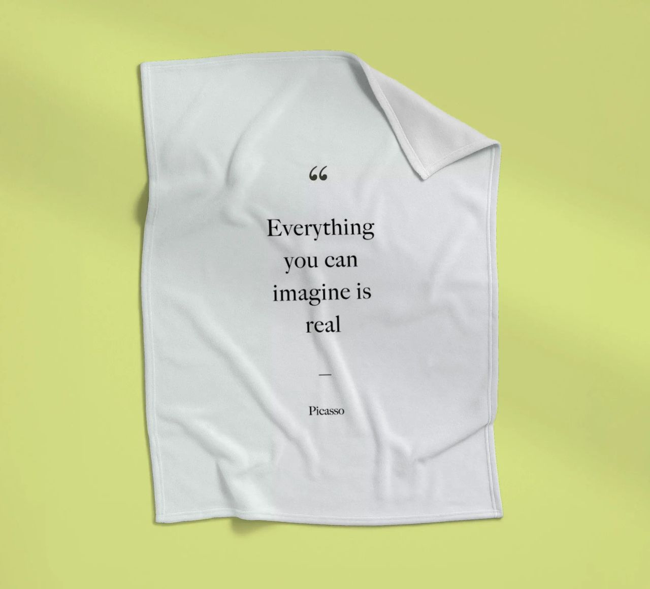 Everything You Can Imagine Is Real coperta in pile da Studio One