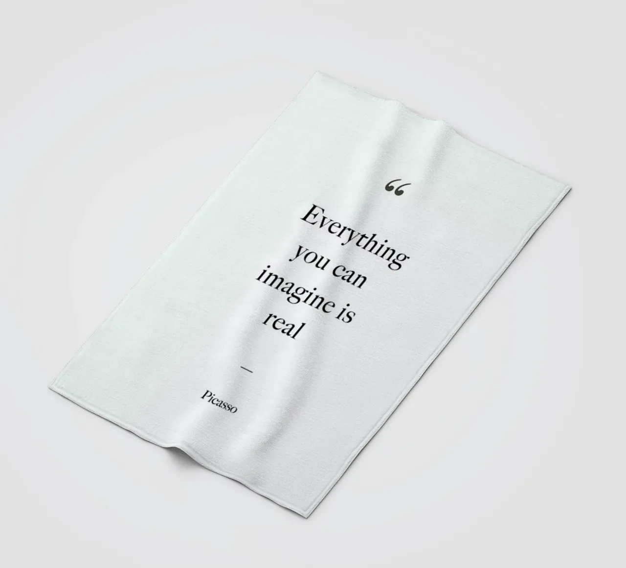 Everything You Can Imagine Is Real coperta in pile da Studio One