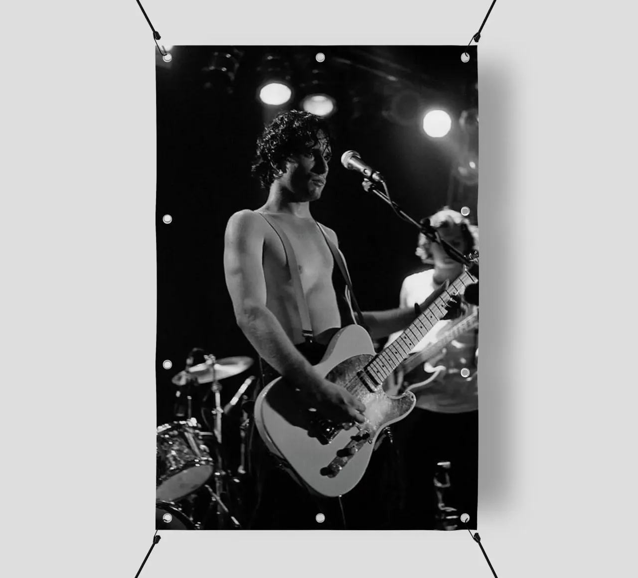 Jeff Buckley perform telo in pvc da avissta
