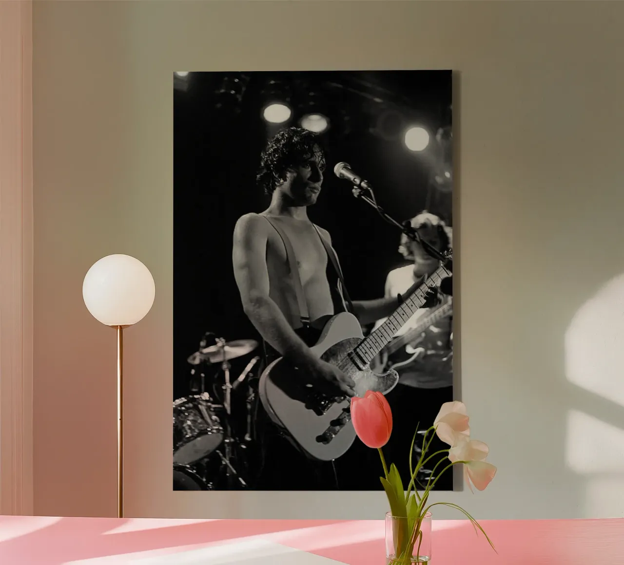 Jeff Buckley perform canvas by avissta