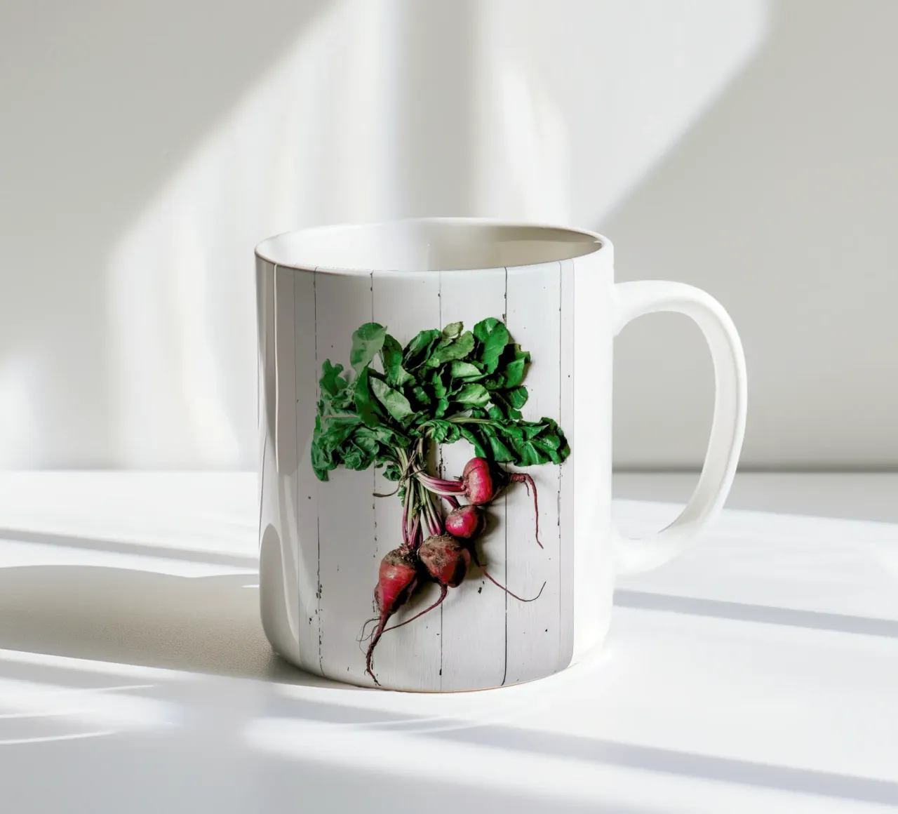 Beten mit Grün No. 1 Keramik Tasse von Eat this