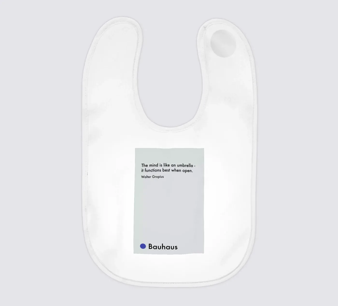 Gropius - Creativity baby bib by Studio One