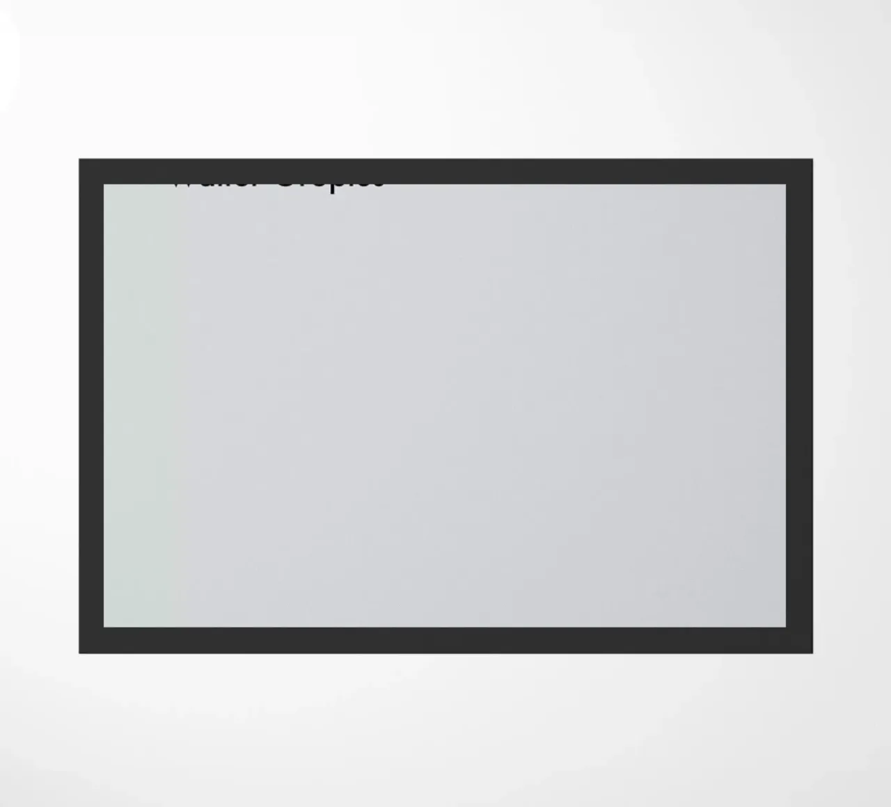 Gropius - Creativity deurmat van Studio One