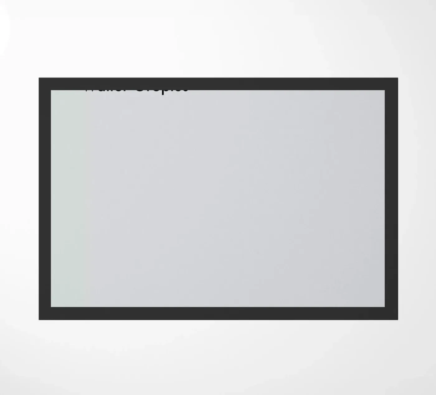 Gropius - Creativity Fußmatte von Studio One