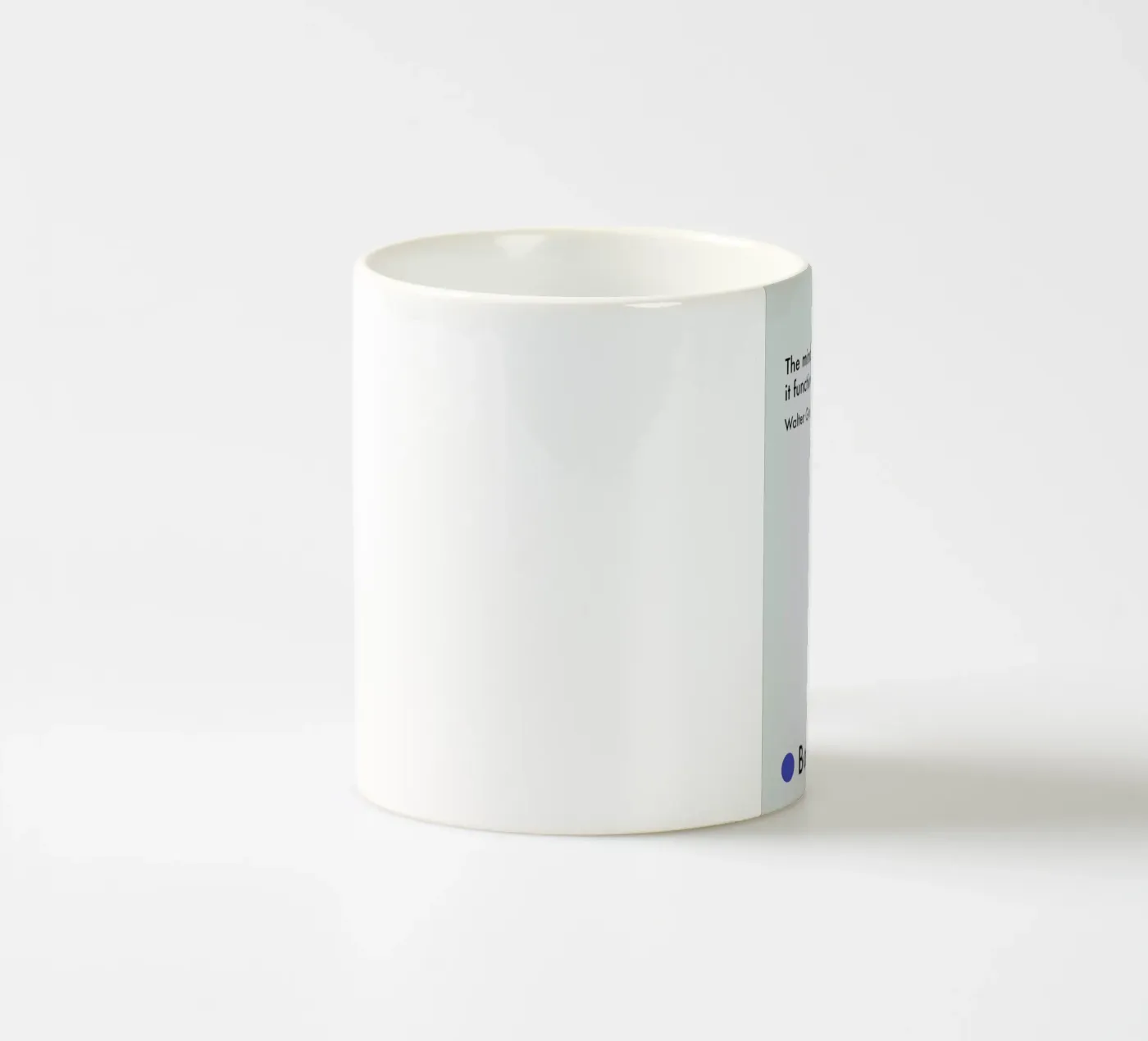 Gropius - Creativity ceramic mug by Studio One