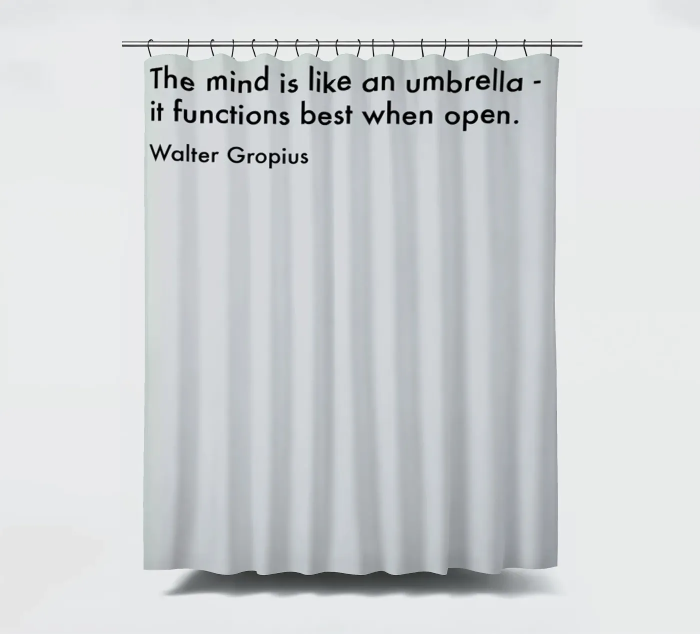 Gropius - Creativity douchegordijn van Studio One