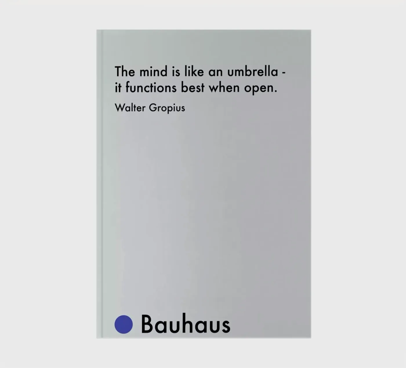 Gropius - Creativity notebook by Studio One