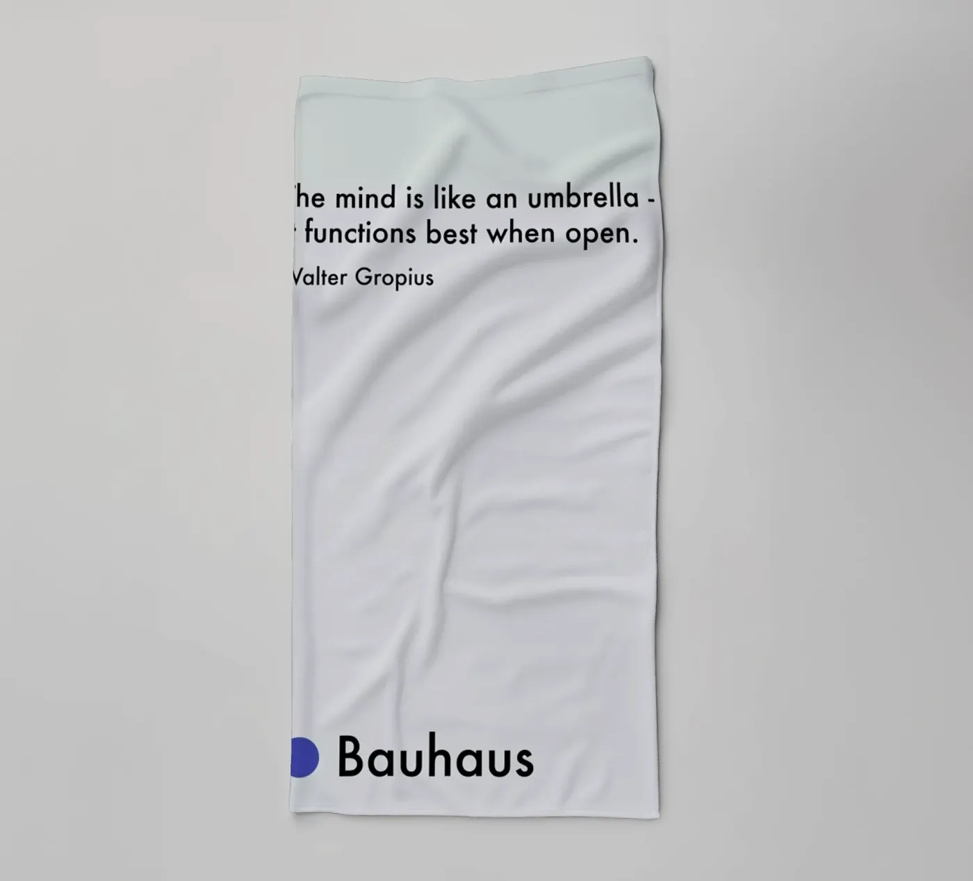 Gropius - Creativity Handtuch von Studio One