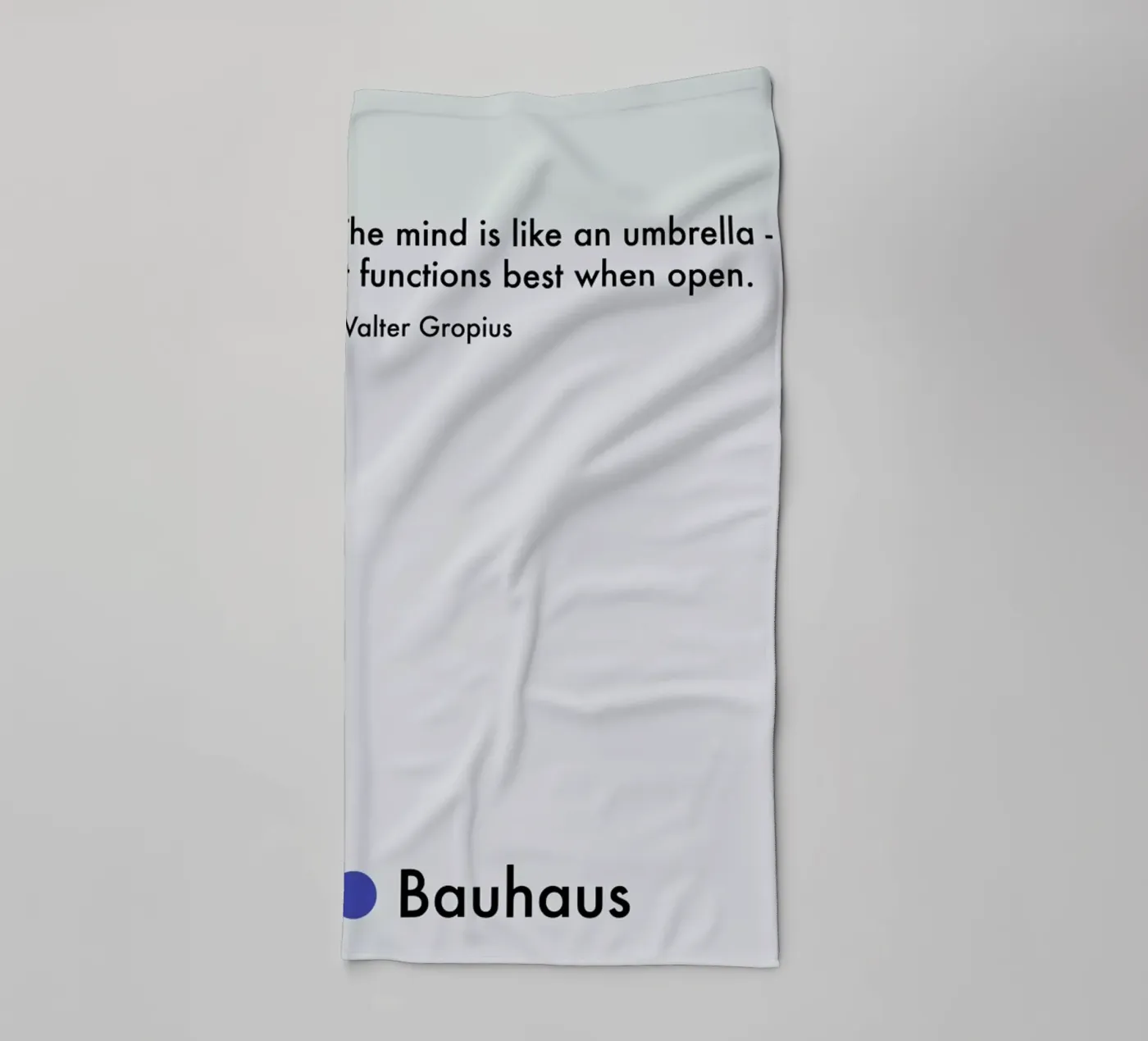 Gropius - Creativity badhanddoek van Studio One