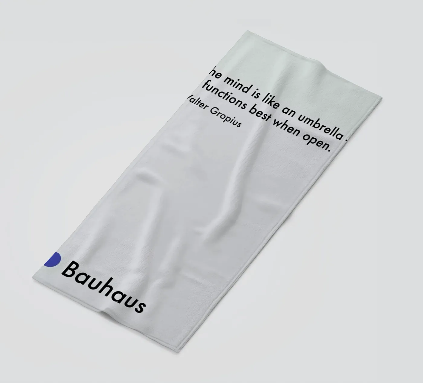 Gropius - Creativity Strandtuch von Studio One